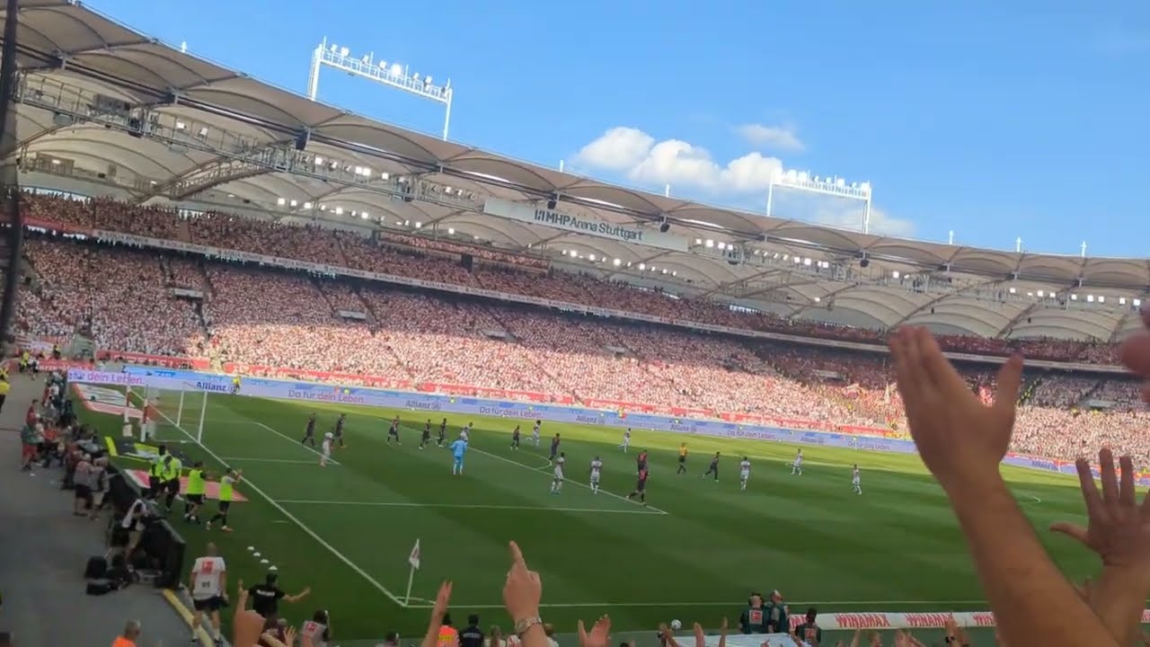 VfB Stuttgart Vs Mainz Bundesliga 2024  Stadium Action(2)