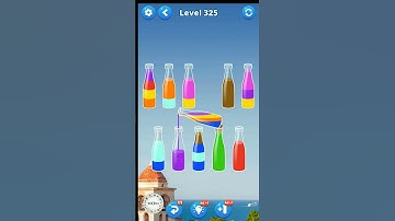 Water Sort Puzzle Game Level 325 #watersortpuzzle #watersortgame #mobilegame #colorpuzzle #games