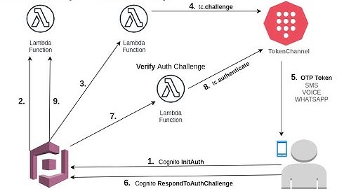 PasswordLess Authentication Flow with Cognito usin TokenChannel.io