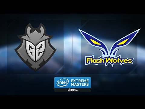 LoL - G2 vs. Flash Wolves - Group B - IEM Katowice 2017