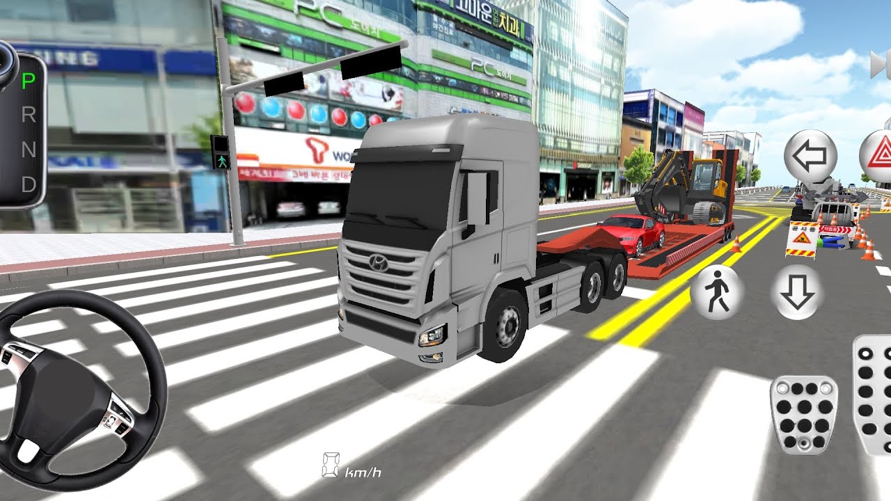 New red supercar delivery in 3D-DRIVING-CLASS-GAME 😱