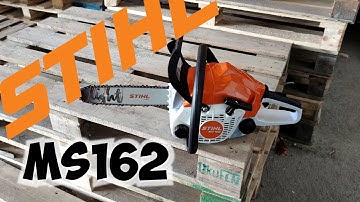 Stihl MS 162 - Unpacking and Test