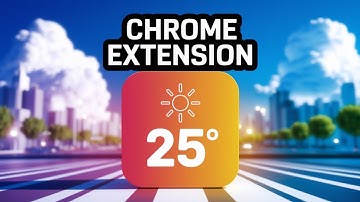 Weather Google Chrome Extension - ASMR Programming - No talking