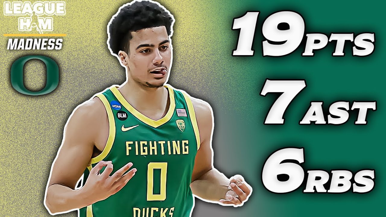 Will Richardson Full Highlights vs. #2 Iowa in NCAA Tourney | 3.22.21 | Oregon Advances to Sweet 16