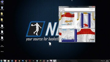 NBA 2K12 Tutorials - 2K10 Jersey Editor & BMP Textures