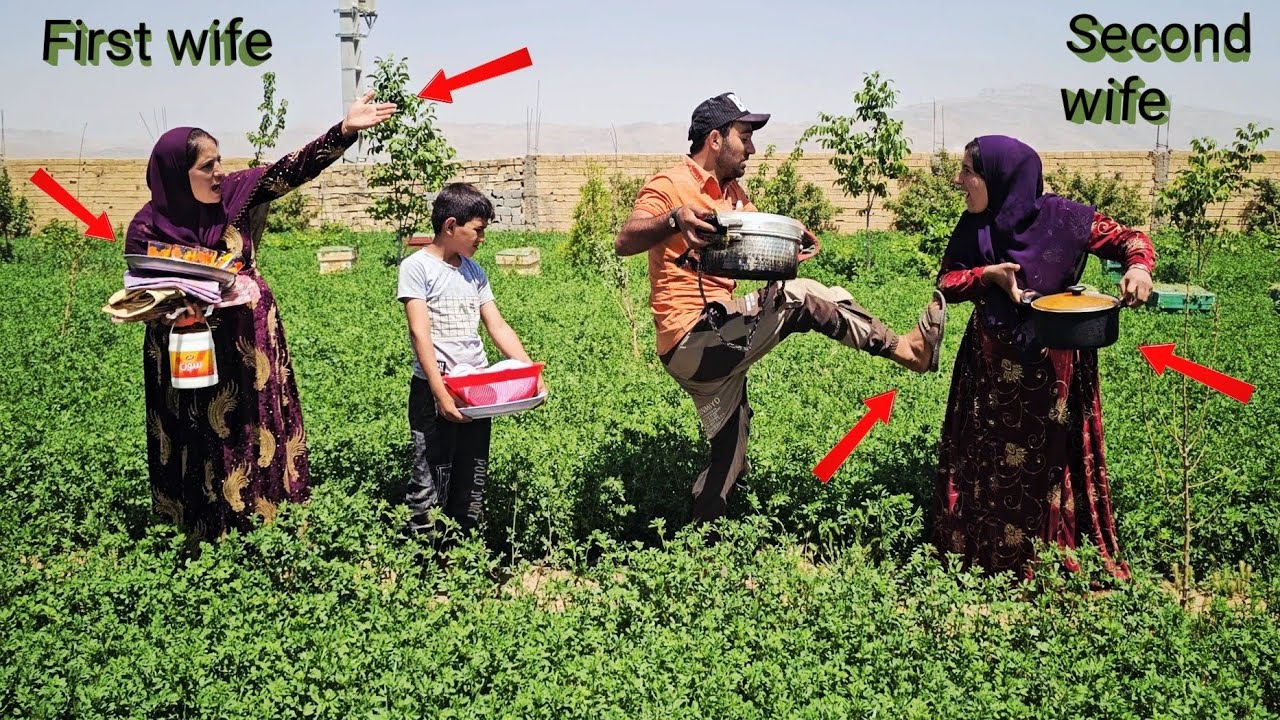 When spouses compete to feed workers