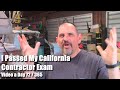 I Passed My California Contractor Exam 72 of 365