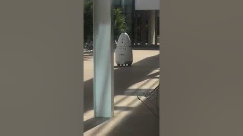Knightscope security robot cop