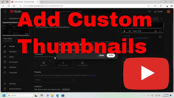 How to Add Custom Thumbnails for YouTube Videos (Beginners Tutorial)