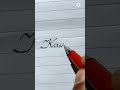 Kavita - how to write in calligraphy style | cursive handwriting practice #shorts #handwriting