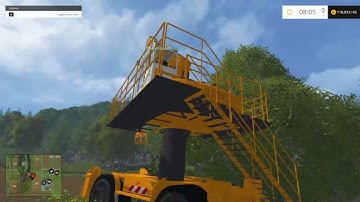 Farming Simulator 2015 - Liebherr 900c Long Reach Forest Mod - Mod Squad