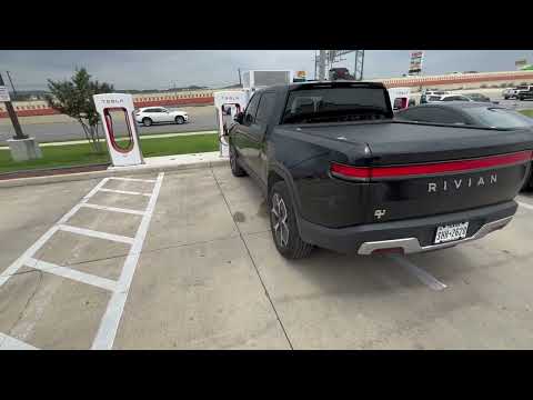 Rivian R1T Road Trip from Gulf of Mexico to Dallas Texas