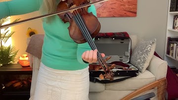 G Harmonic Minor Scale Violin Tutorial