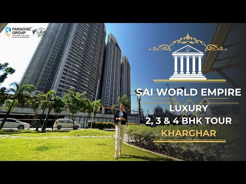 Sai World Empire Kharghar 2/3/4BHK LUXURY FLATS With EXCLUSIVE CLUBHOUSE | Navi Mumbai