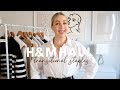 H&M HAUL | NEW IN TRANSITIONAL STAPLES