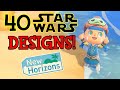 Star Wars Custom Designs and Clothes in Animal Crossing New Horizons!