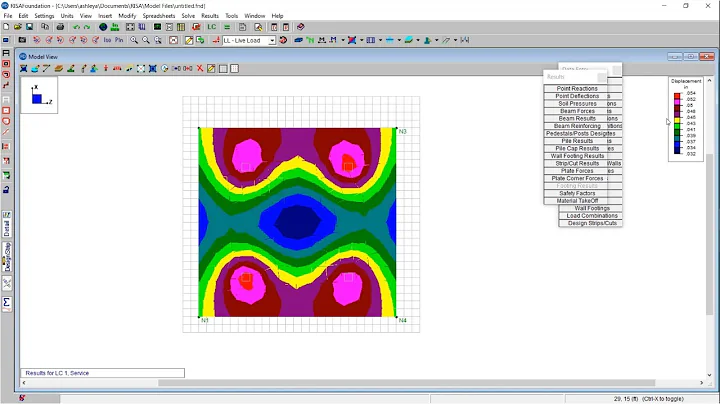 Mat Slab Design in RISAFoundation