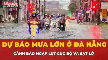 Đà Nẵng mưa lớn từ chiều 22/10, cảnh báo ngập lụt cục bộ và sạt lở ở khu vực đồi núi | Tin nhanh