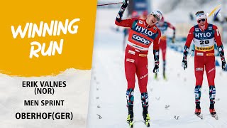 Valnes leads Norwegian 1-2-3-4 | FIS Cross Country World Cup 23-24