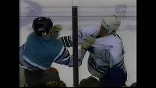 Jim Kyte vs Mark Janssens - Nov 7, 1995