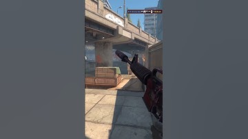 CS2 Premier Overpass M4A1 4k #cs2 #premier #counterstrike #m4a1s #overpass #counterstrike