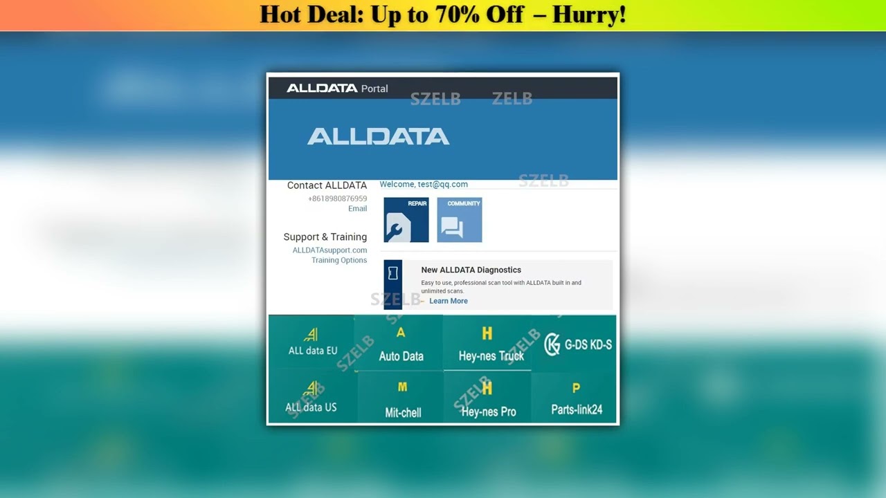 Best Online Account 2025 for Alldata Newest Car Repair Software for Car Data All Data Hay-nes PRO C