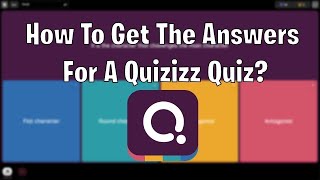 💗 How to Get Answers on Quizizz for FREE? 💥WORKING