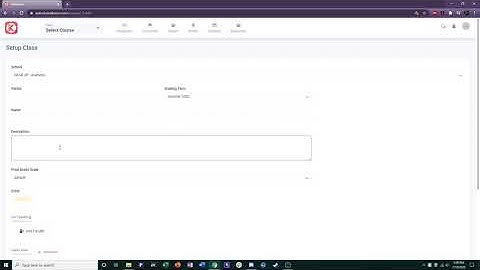 Creating a Class: Quick Class Setup