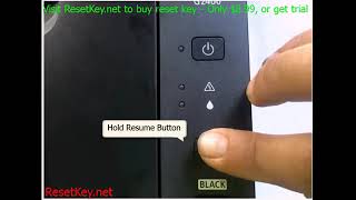 How to reset Canon G3400 code 5B00 Waste Ink Counter Error   Wic Reset Key