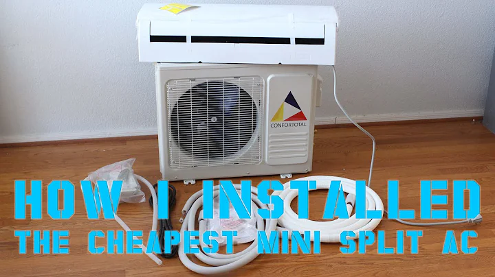 How I Installed The Cheapest Mini Split Ductless AC from eBay