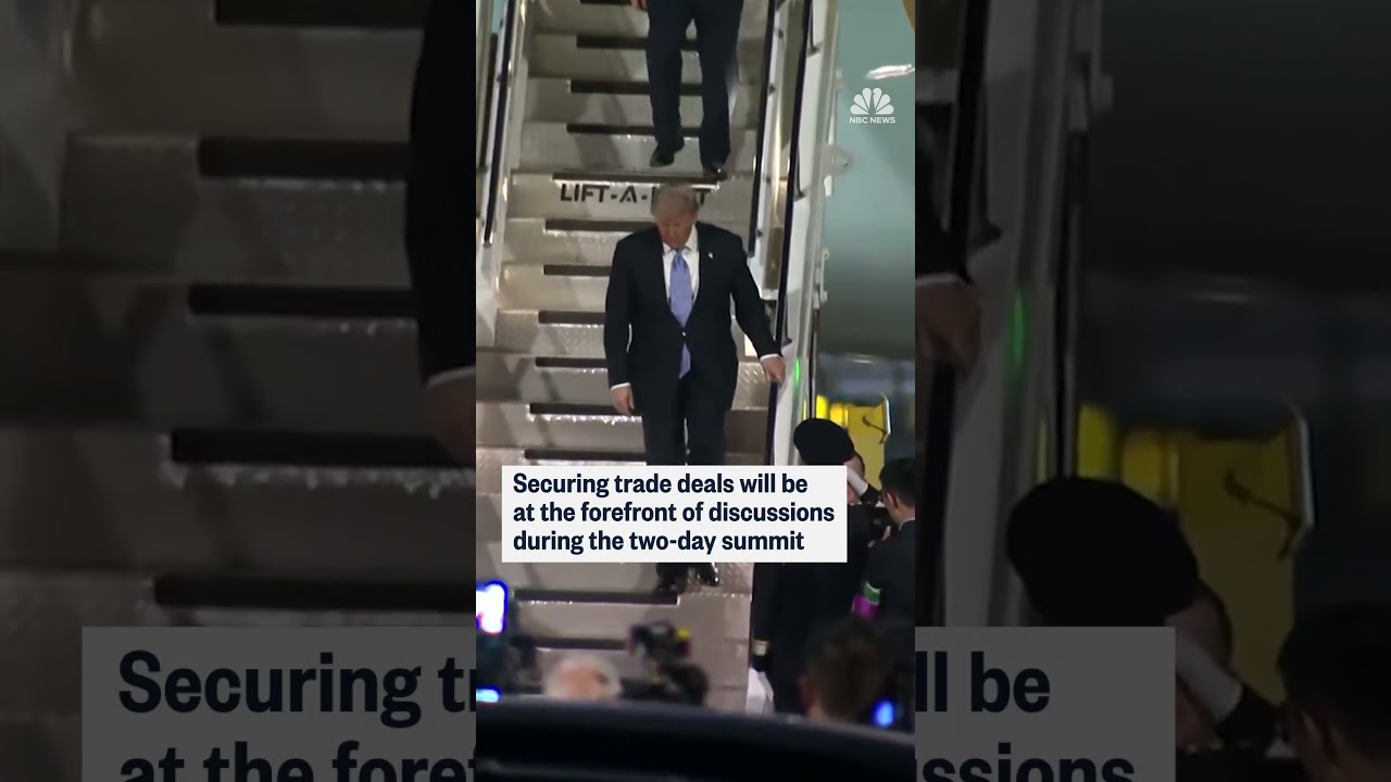 President Trump arrives in Beijing for China summit President Trump arrives in Beijing for China summit