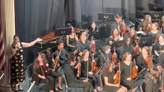 South Side Middle School RVC 7th grade Orchestra spring concert 2023