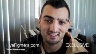 HyeFighter Vanes Martirosyan Fighting in Montreal Canada
