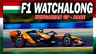 🔴 F1 Watchalong - HUNGARIAN GP - RACE - with Commentary & Live Timings