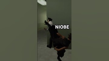 Niobe Surprised by Guard in Enter the Matrix (PS2)