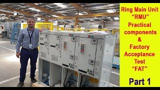 Ring Main Unit "RMU" practical components & FAT test in ABB factory - Part 1 screenshot 4