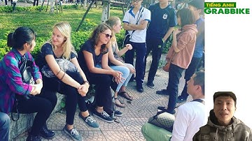 Tiêng Anh Grabbike thích nói chuyện với Tây nào nhất ?