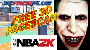 *FREE* SUICIDE SQUAD JOKER 3D FACE SCAN *ALL 2K VERSIONS*