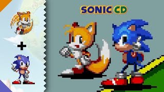 Sonic CD Mania With Tails and Knuckles! Gameplay