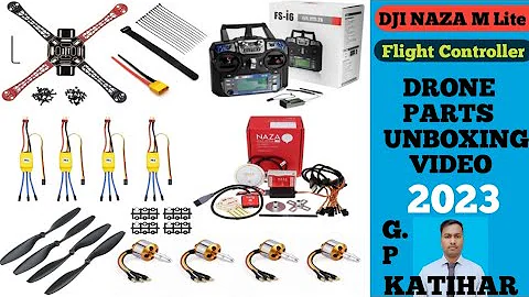 DJI NAZA-M Lite With GPS | Drone Kits  Unboxing Video 2023 | NAZA GPS || G.P Katihar | (हिंदी)