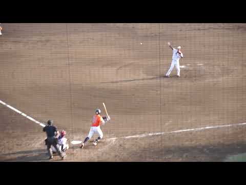 2022/11/12(土) 丸山翔太 ショートゴロ 中継ぎ登板(9回表) vs 山崎雅史(愛媛マンダリンパイレーツ)