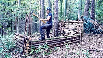 Expanding my Bug Out Camp (Building Video)