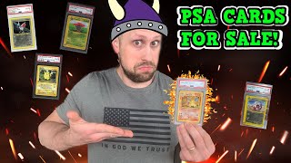 Pokémon Cards For Sale! Charizard? PSA 10?!? Shadowless?