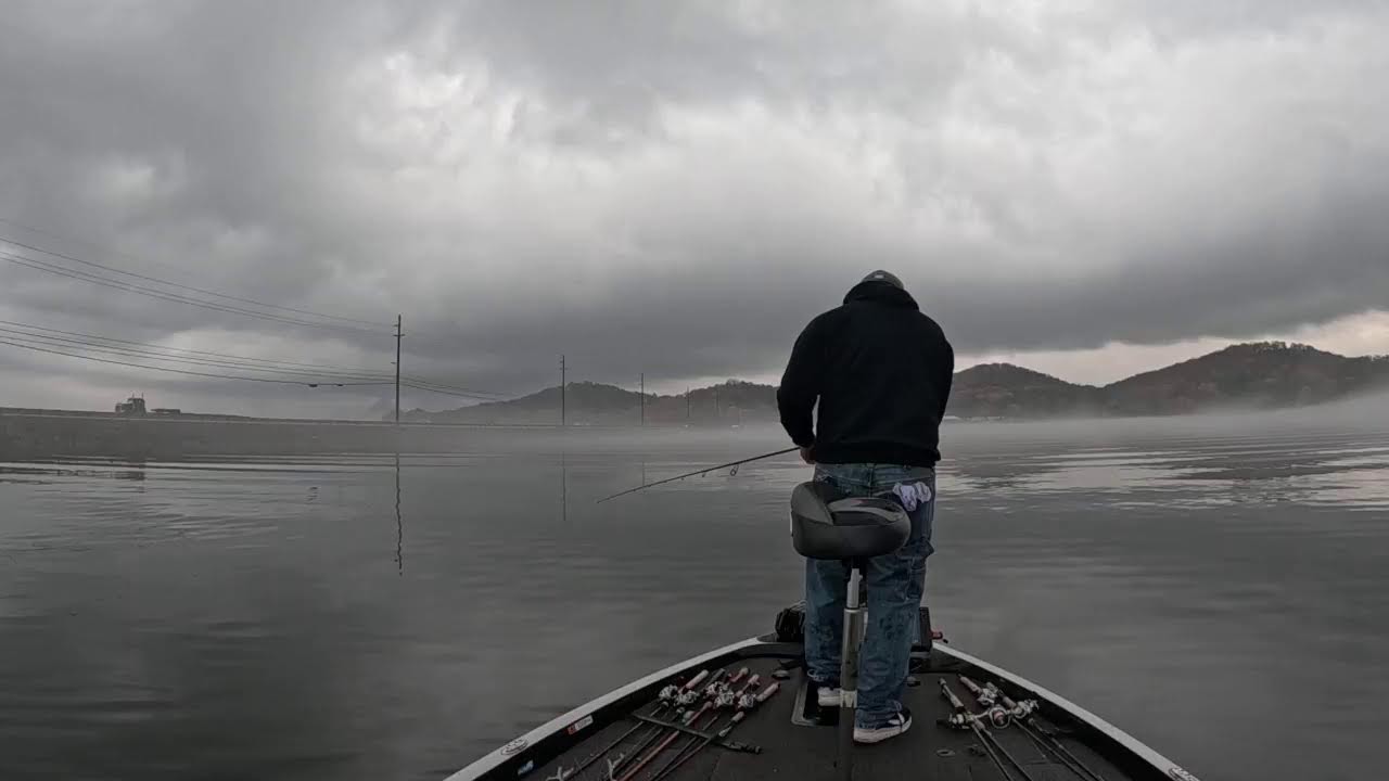 Live Lake Guntersville Bass fishing