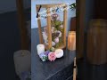 Wooden candle lanterns#love #wedding #Christmas #shorts