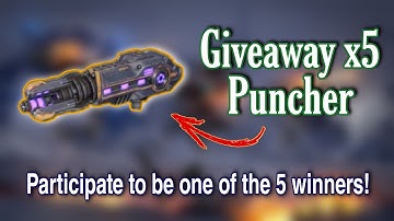New Giveaway x5 Puncher(2) / #WRwinPuncher2 | WAR ROBOTS