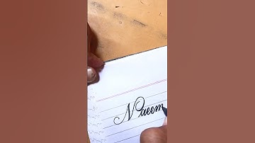 Naeem name in beautiful calligraphy writing #calligraphy #caligrafia
