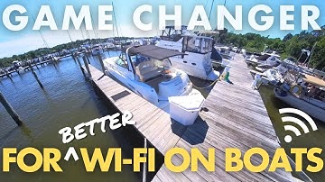 This Device is a GAME CHANGER for Better Wi-Fi on Boats at Marinas