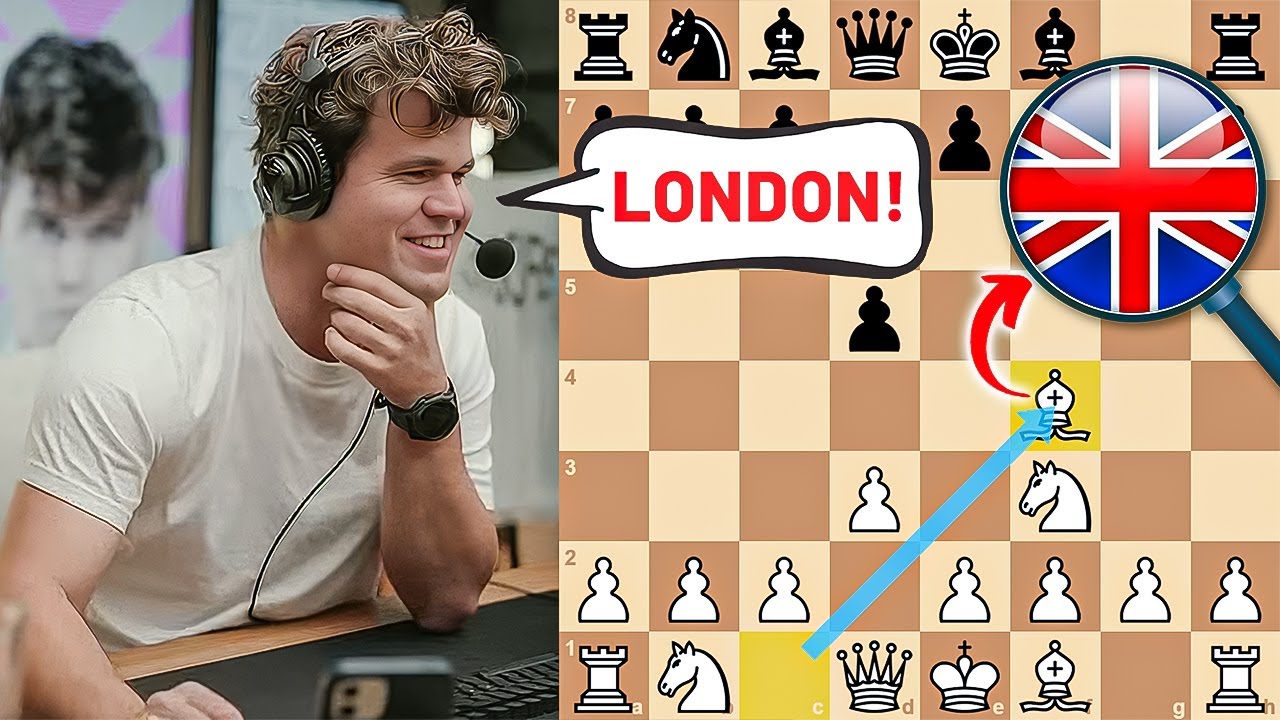 Как играть по Лондонской системе – Магнус Карлсен