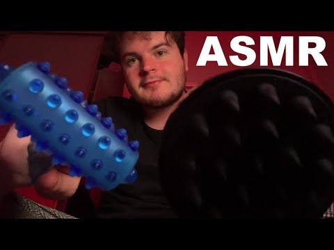 Super Unpredictable ASMR Fast Carpet Brushing, Hand Sounds, Visual Triggers
